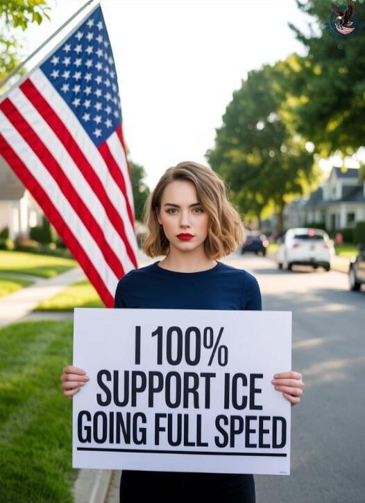 I 100% SUPPORT ICE GOING FULL SPEED