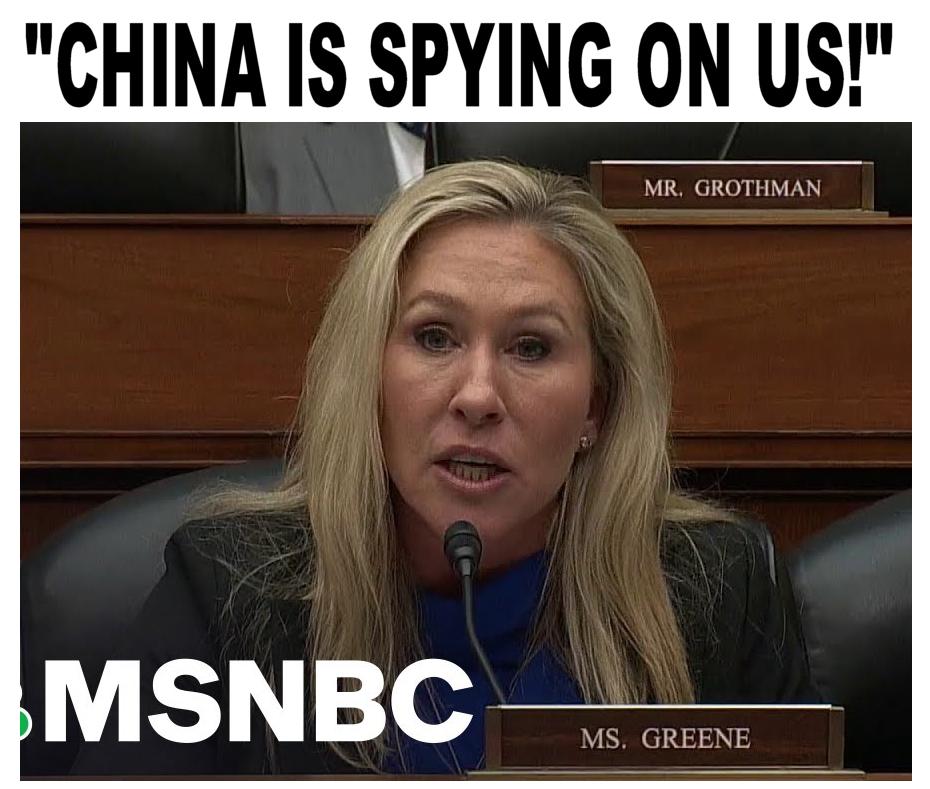 CHINA IS SPYING ON US 5 MR GROTHMAN