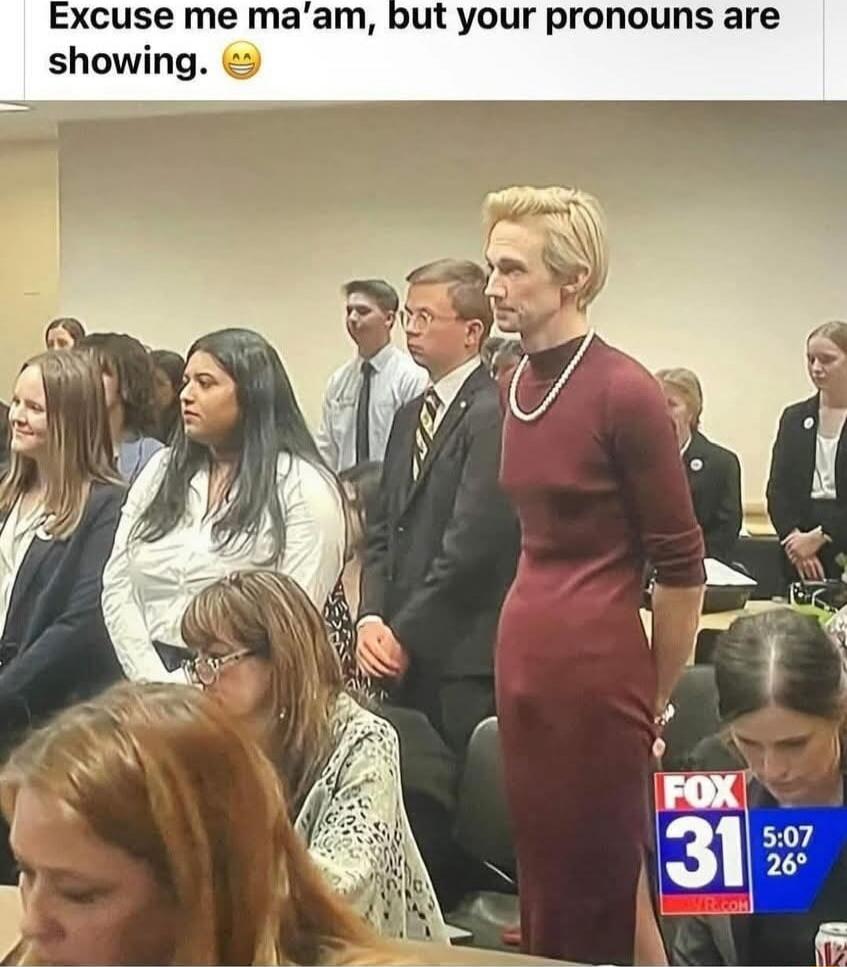 Excuse me ma'am, but your pronouns are showing. 😁