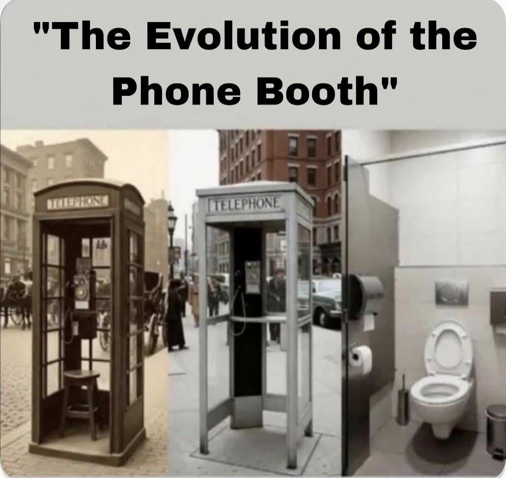 The Evolution of the Phone Booth