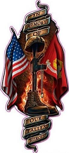 In memory of our fallen heroes