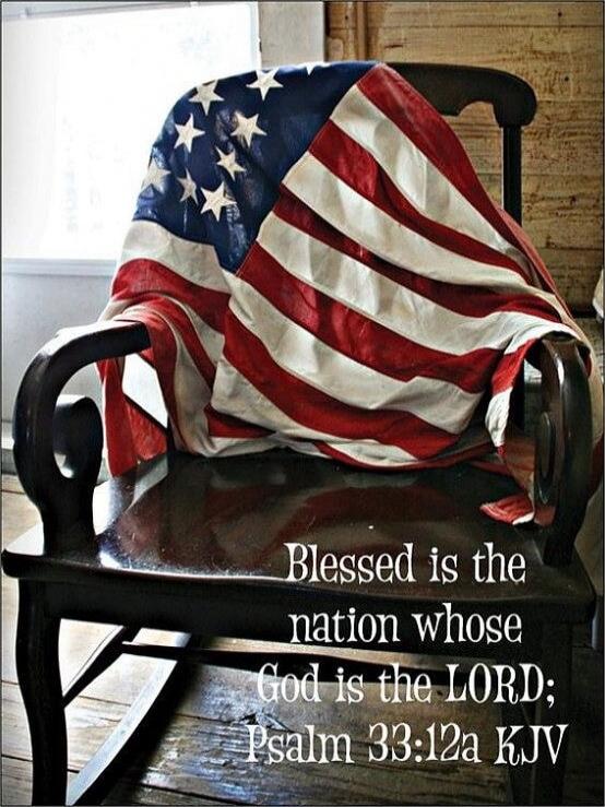 Blessed is the nation whose God is the LORD; Psalm 33:12a KJV