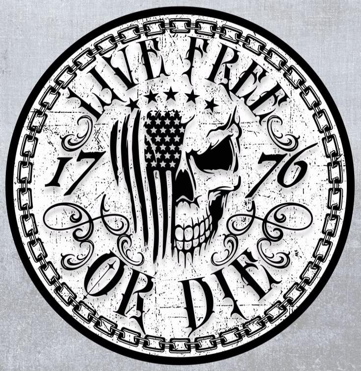 LIVE FREE OR DIE 17 76