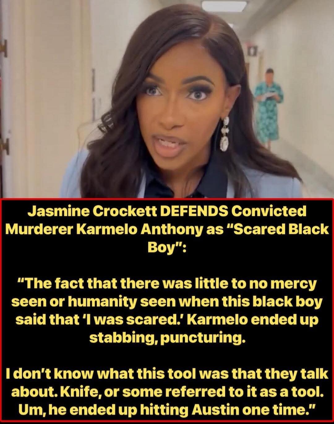 Jasmine Crockett DEFENDS Convicted Murderer Karmelo Anthony as 