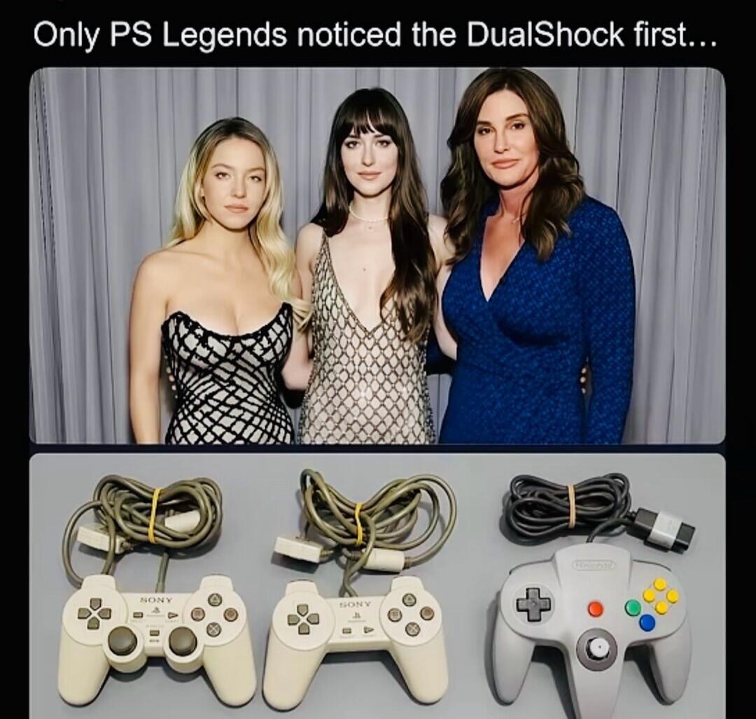 Only PS Legends noticed the DualShock first...