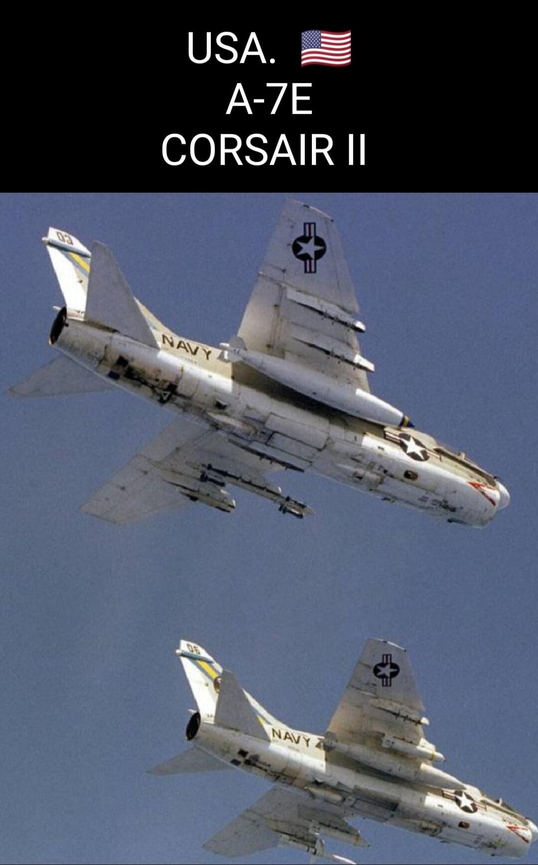 USA. A-7E CORSAIR II. NAVY.