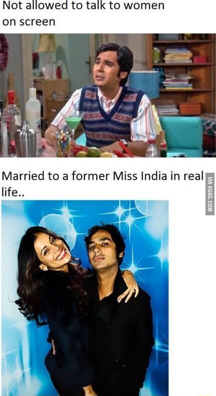 Not allowed to ta on screen Married to a former Miss India in real life
