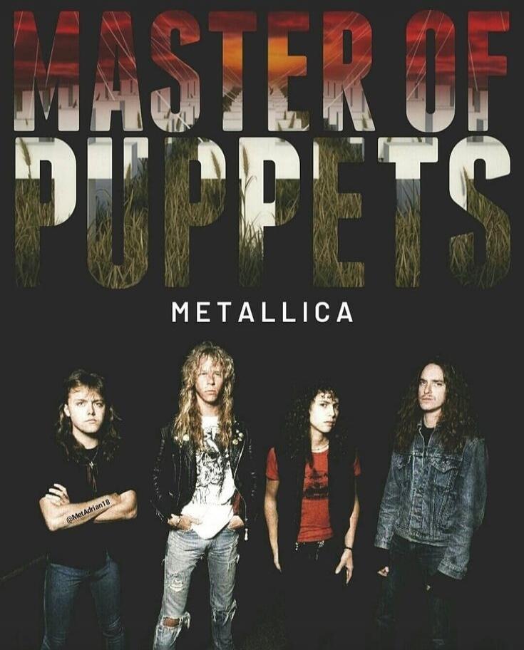MASTER OF PUPPETS METALLICA @MetAdrian18