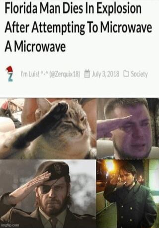 Florida Man Dies In Explosion After Attempting To Microwave AMicrowave