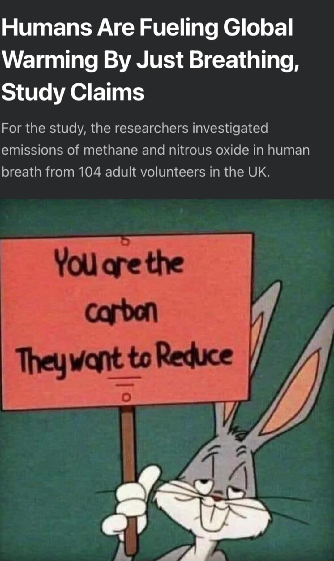 Humans Are Fueling Global Warming By Just Breathing Study Claims For the study the researchers investigated emissions of methane and nitrous oxide in human BICEIGRICTNMIUEL QTSR G LIV