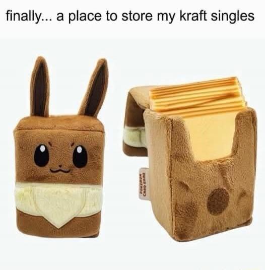 finally... a place to store my kraft singles
