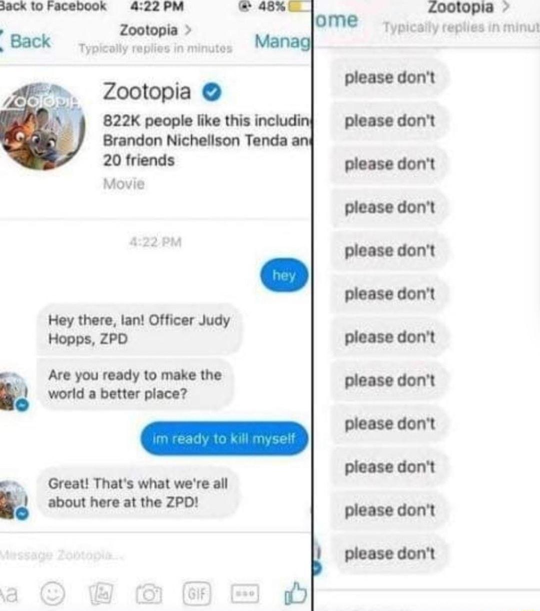 Great Thats what were ail about here at the ZPD v optsd please dont please dont