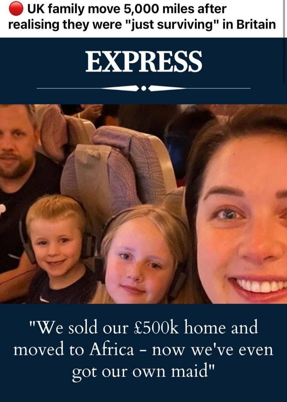 UK family move 5,000 miles after realising they were 'just surviving' in Britain\nEXPRESS\n