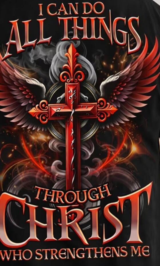 I CAN DO ALL THINGS THROUGH CHRIST WHO STRENGTHENS ME