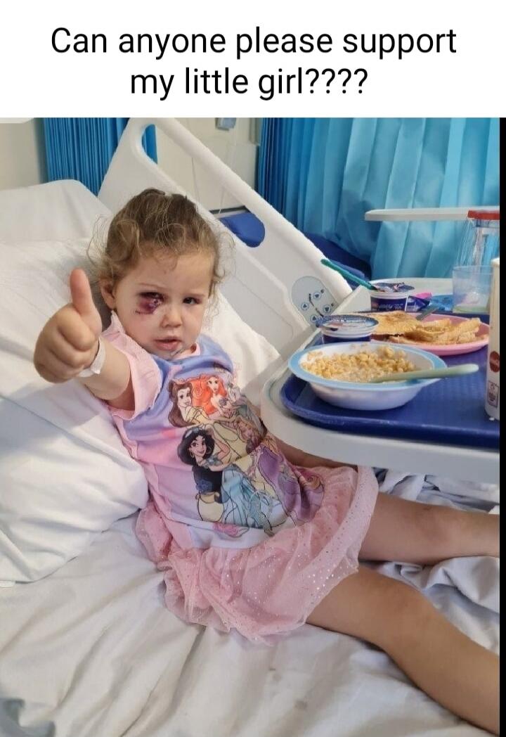 Can anyone please support my little girl????