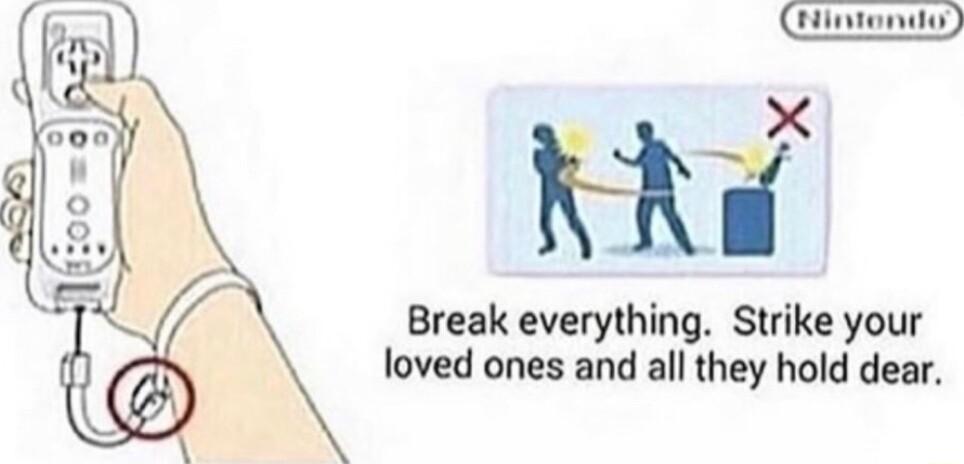 kR Break everything Strike your loved ones and all they hold dear