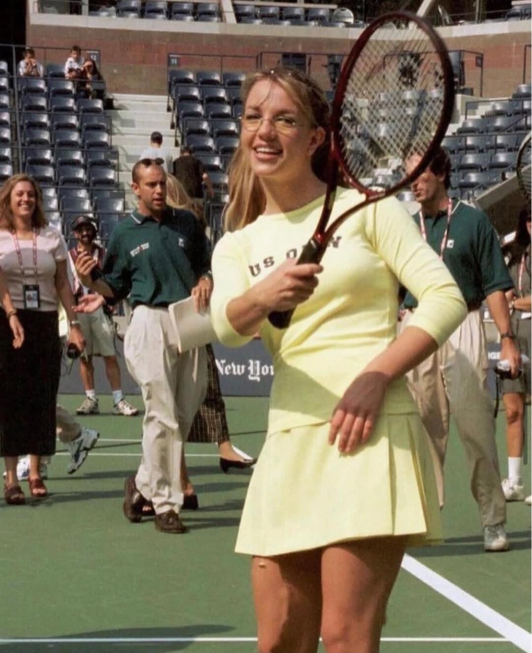 Britney Spears at US Open New York