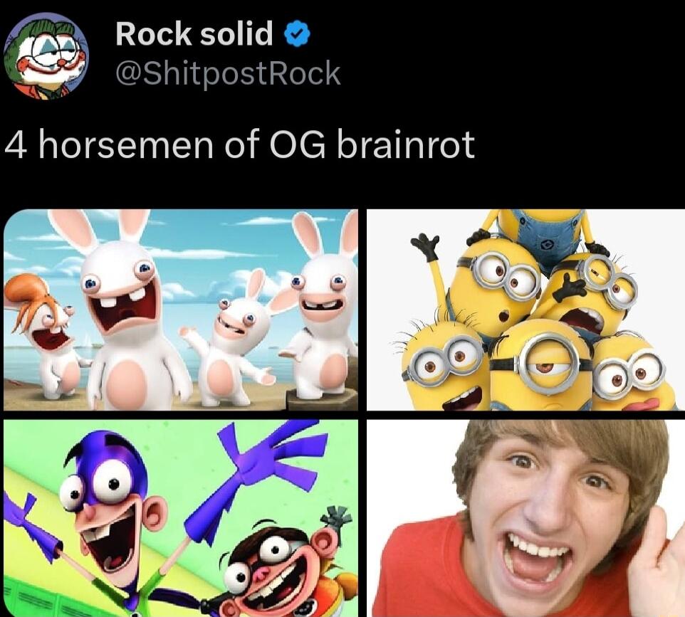 Rock solid St 4 horsemen of OG brainrot