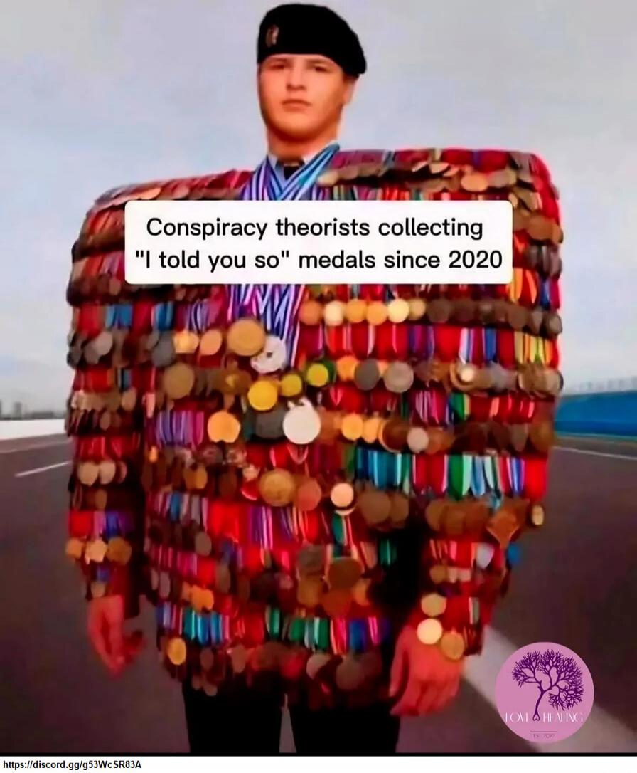 Conspiracy theorists collecting 