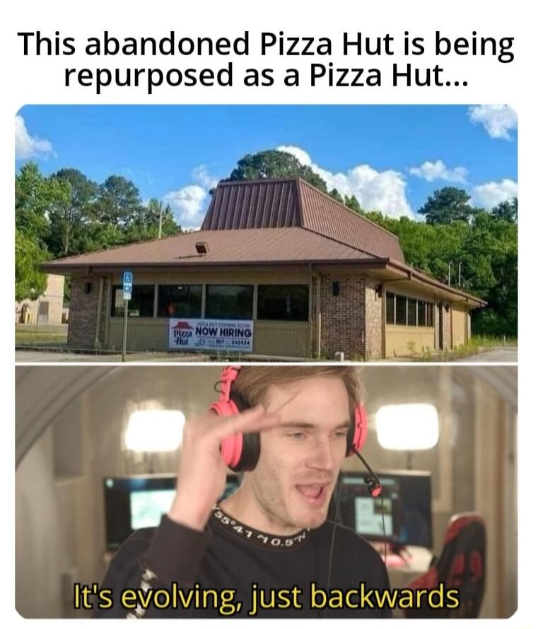 This abandoned Pizza Hut is being repurposed as a Pizza Hut