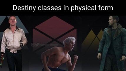 Destiny classes in physical form