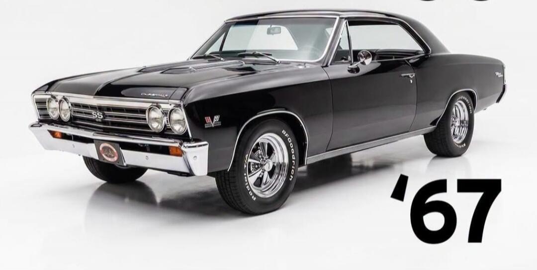 1967 Chevrolet Chevelle SS. BFGoodrich Radial T/A. '67