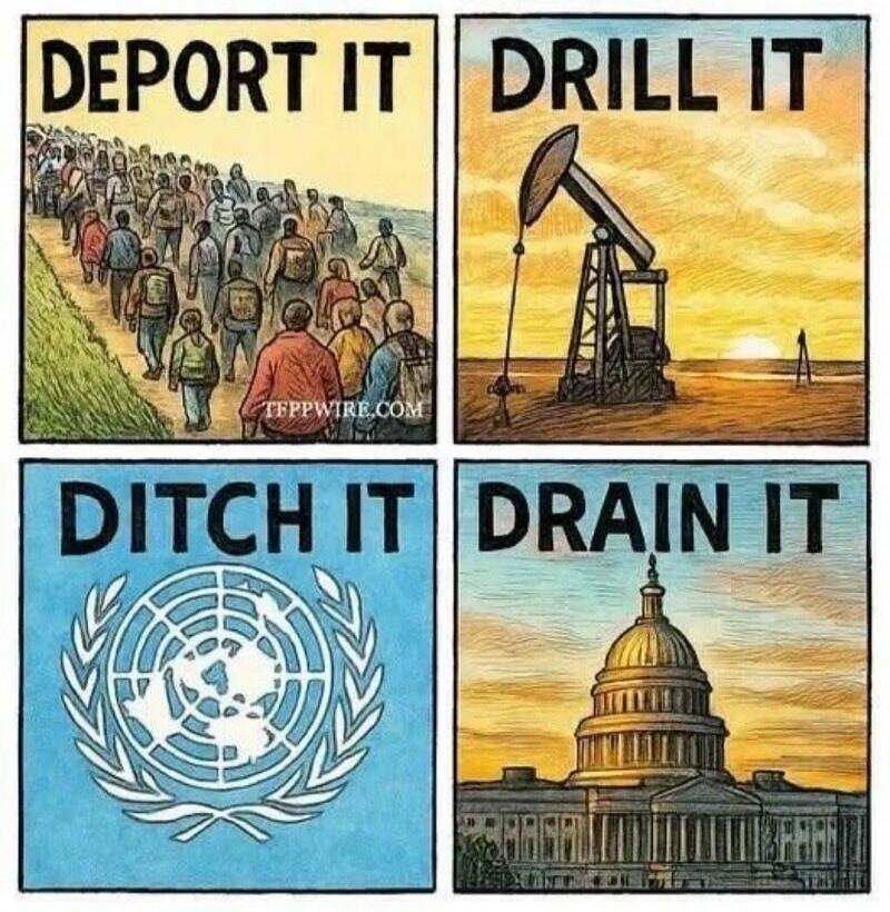 DEPORT IT DRILL IT DITCH IT DRAIN IT TFPPWIRE.COM