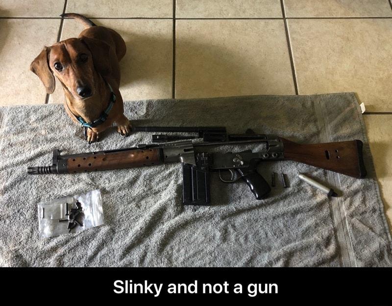 Slinky and not a gun