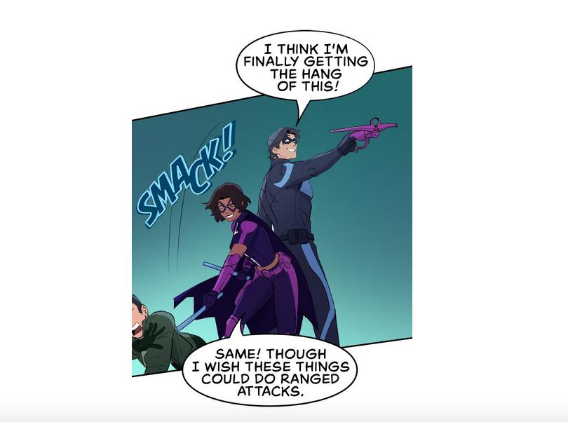 T THINK OF THiS SAME THOUGH I WibH THESE THINGS 0ULp DO RANGED ATTACKS