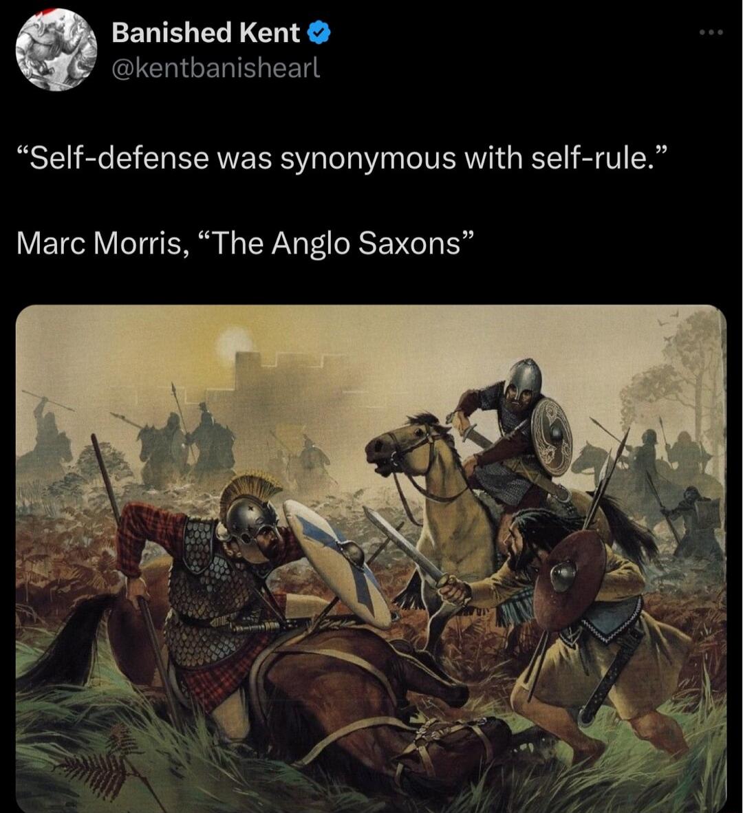 Banished Kent CLCHGENELEEN Self defense was synonymous with self rule Marc Morris The Anglo Saxons