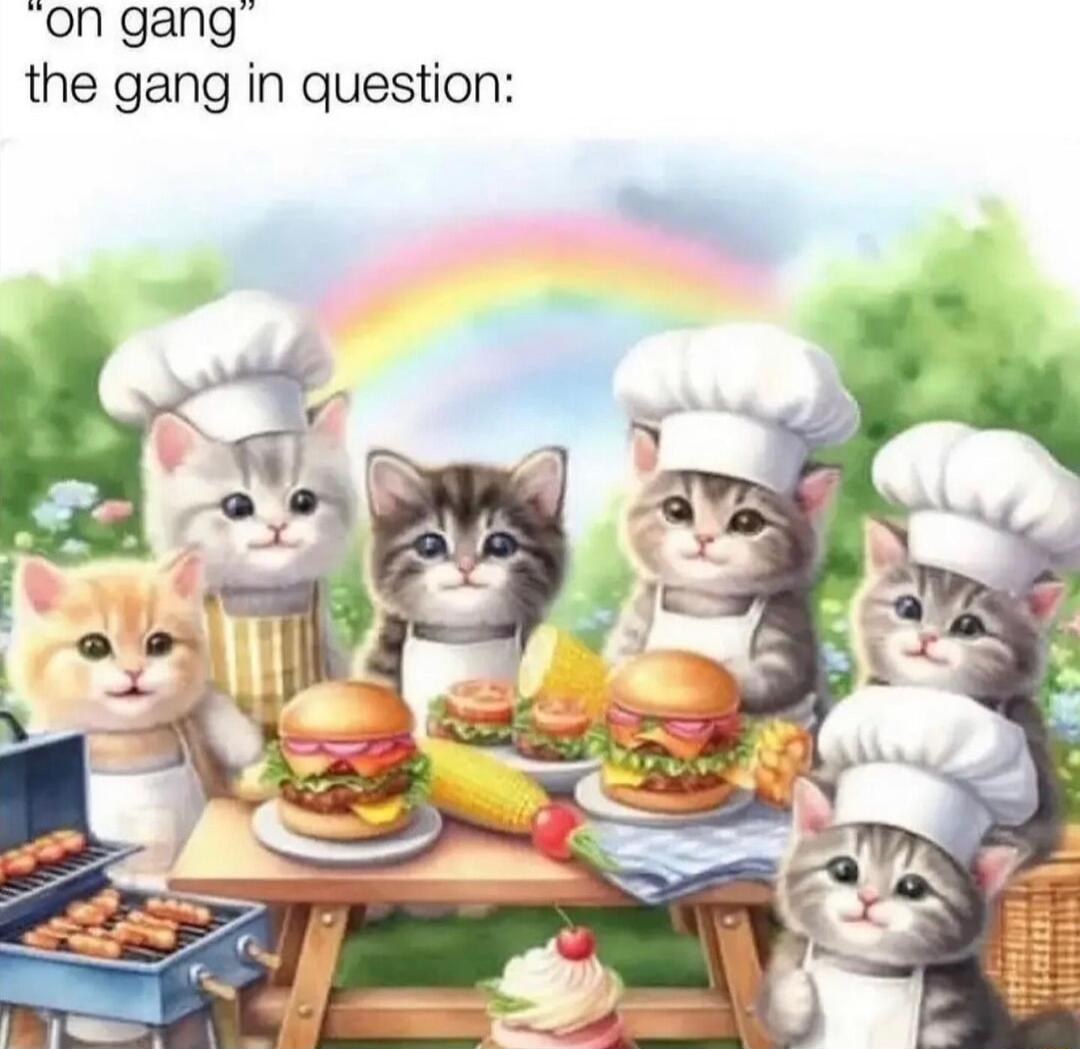 on gang the gang in question