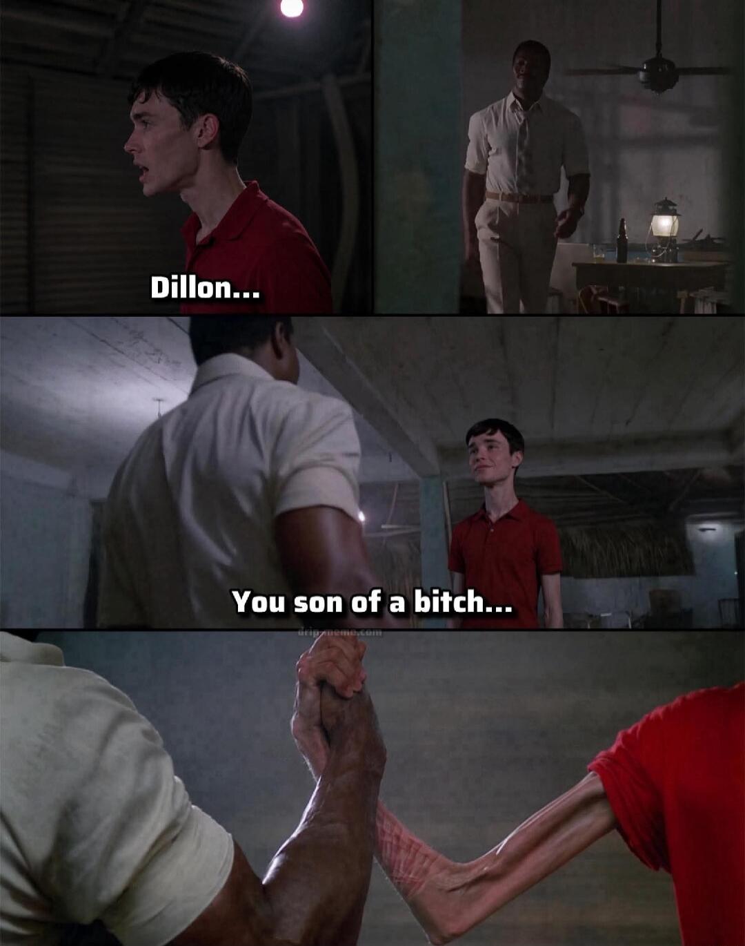 Dillon... You son of a bitch...