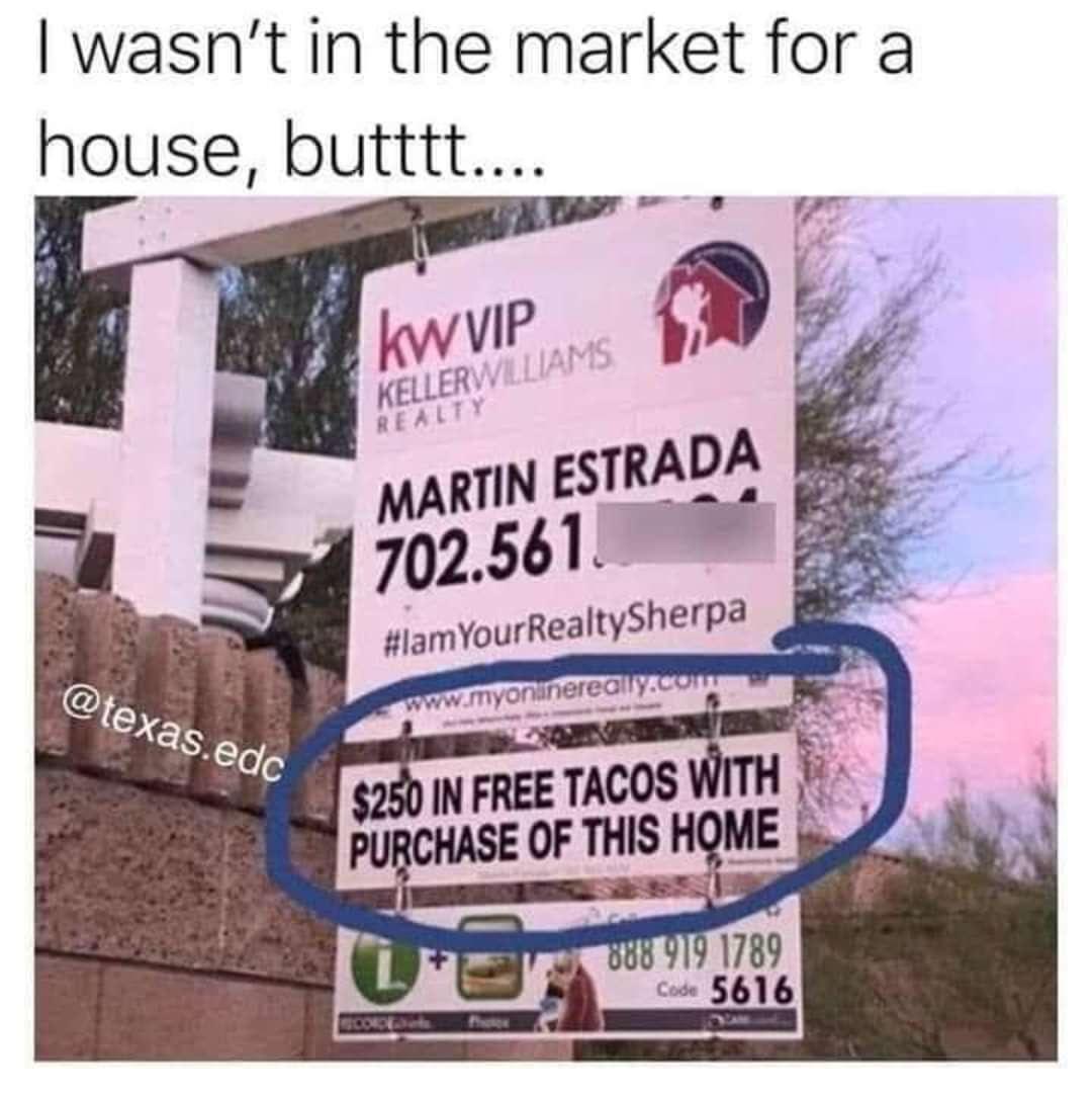 wasnt in the market for a house butttt a 3250 INTACOS VITH PURCHASE OF THIS HC Jf_