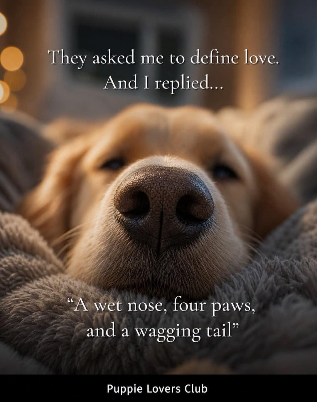 They asked me to define love. And I replied... 