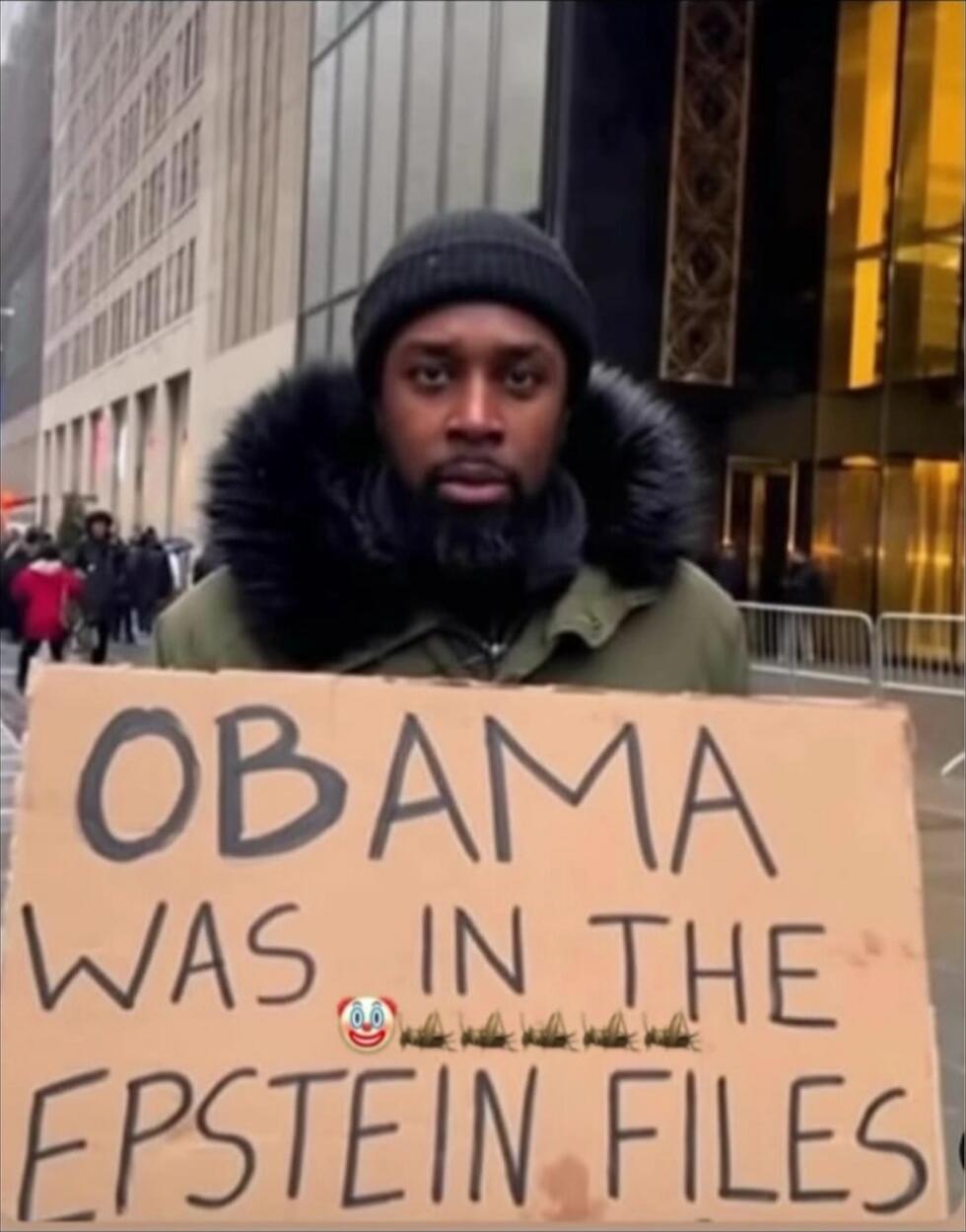 OBAMA WAS IN THE EPSTEIN FILES