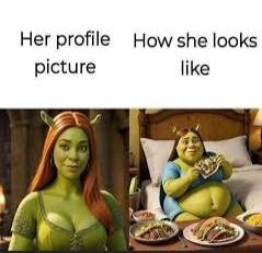 Her profile picture How she looks like