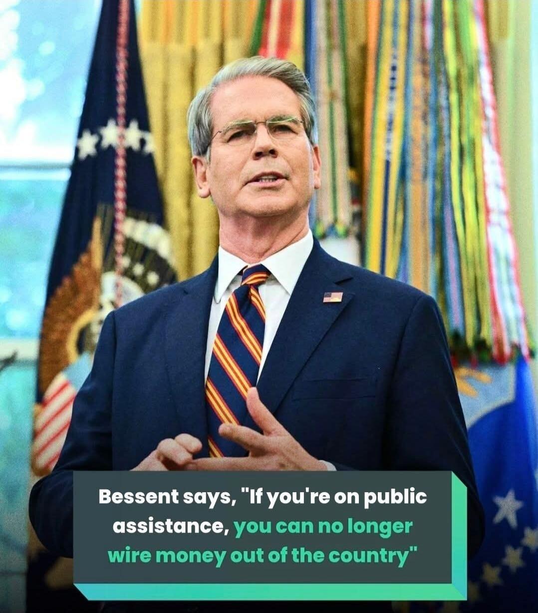 Bessent says, 