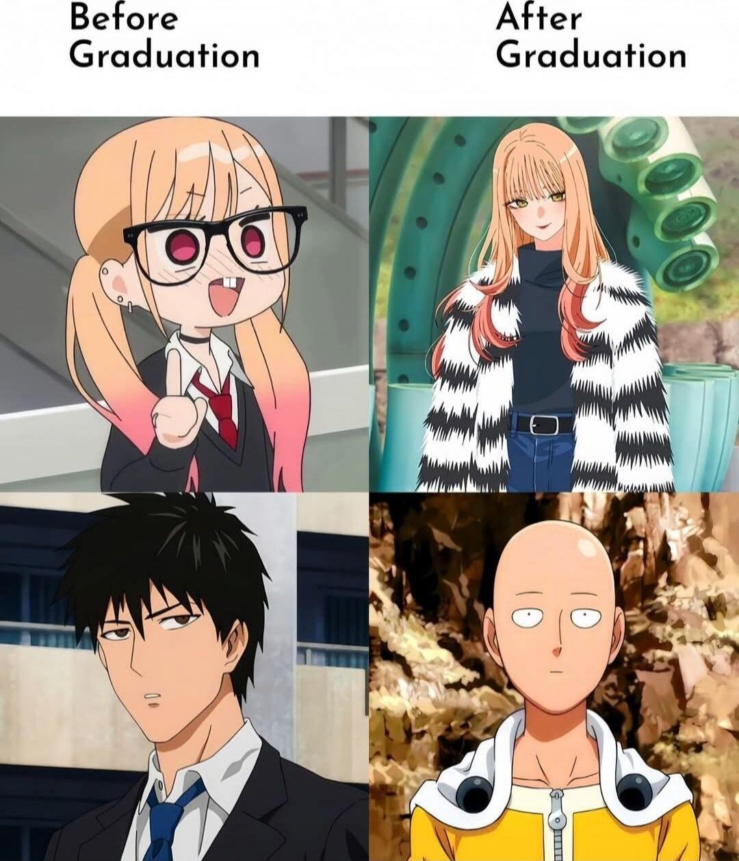 Before Graduation
After Graduation