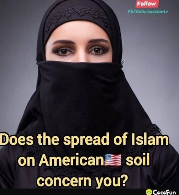 Does the spread of Islam on American soil concern you?