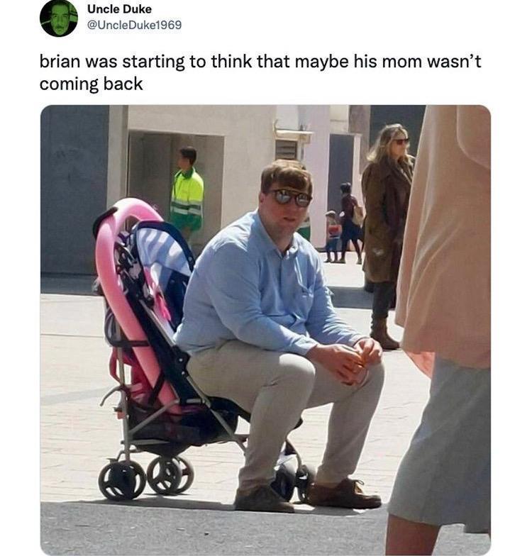 Uncle Duke UnclaDuke1969 brian was starting to think that maybe his mom wasnt coming back