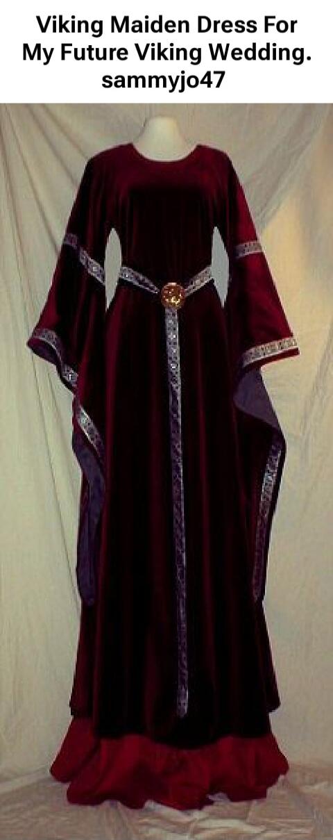 Viking Maiden Dress For My Future Viking Wedding. sammyjo47