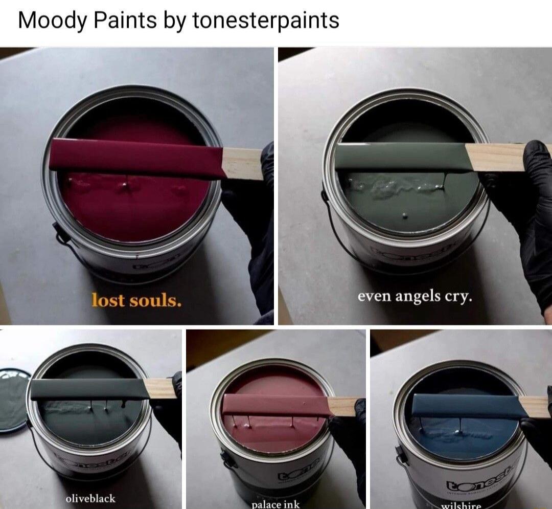 Moody Paints by tonesterpaintss
lost souls.
even angels cry.
oliveblack
palace ink
wilshire