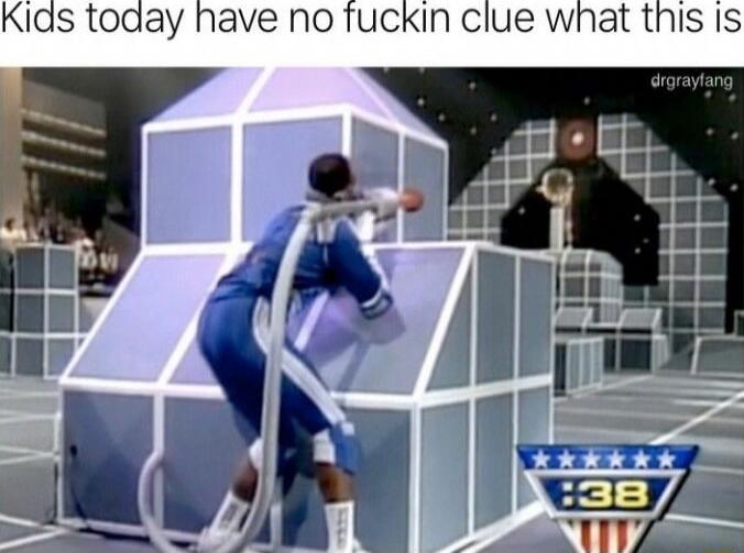 Kids today have no fuckin clue what this is