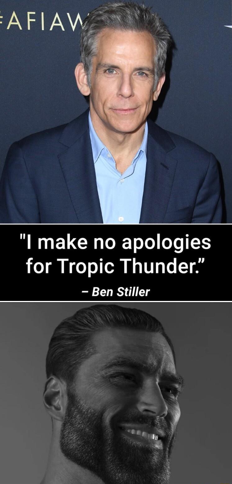 AR ELCH TR To T eLe T for Tropic Thunder Ben Stiller