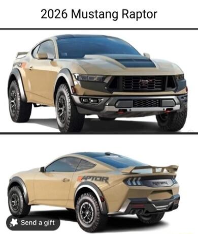2026 Mustang Raptor send a gift