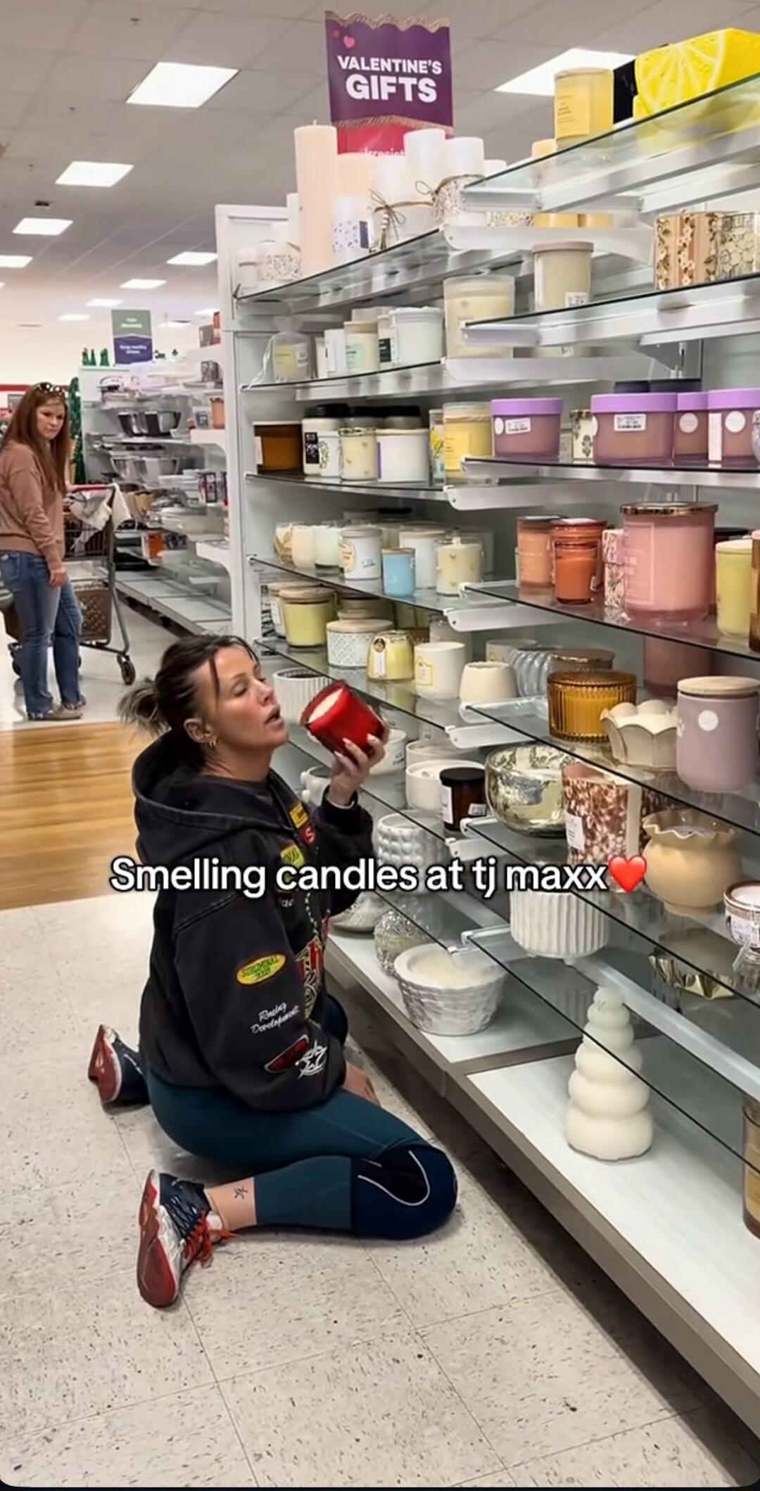 Smelling candles at tj maxx
VALENTINE'S GIFTS