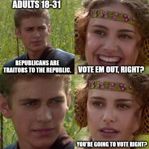 LULTLES 13 31 Y REPUBLIGANS ARE TRAITORS TO THE REPUBLIC lOIEHI OUT RIGHT S it 4 i YOURE GOING TO VOTE RIGHT