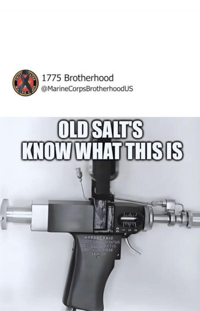 1775 Brotherhood @MarineCorpsBrotherhoodUS OLD SALT'S KNOW WHAT THIS IS
