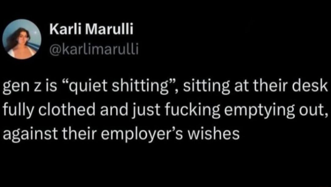 Karli Marulli @karlimarulli gen z is 