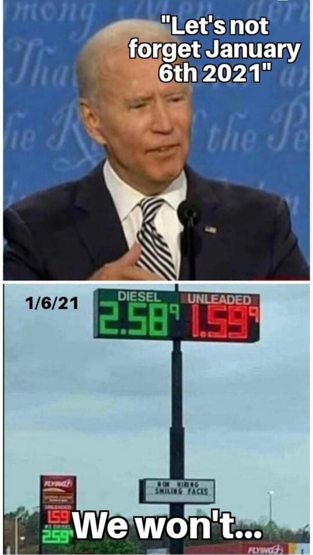 Let's not forget January 6th 2021
We won't...